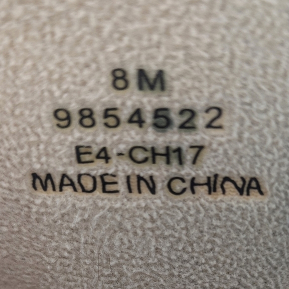 Sperry Top-Sider yellow cream rain boots houndstooth women's size 8 - Picture 9 of 9